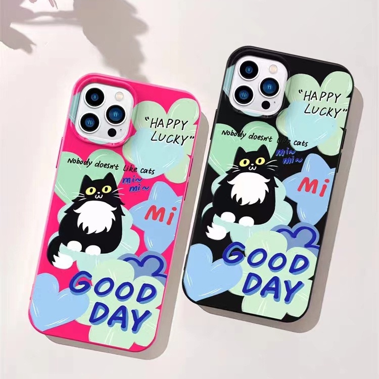 Iphone 14Plus iPhone 14seri TPU Soft Case Phone Case ins Kamera Perlindungan Iphone14 13 11 14Plus Pro Max7 8Plus X XR 12mini 13mini Empat Sudut Shockproof