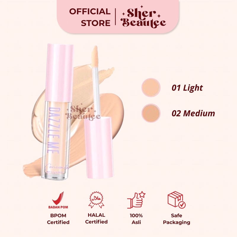 (READY &amp; ORI) DAZZLE ME OUR SECRET COVER CONCEALER BPOM