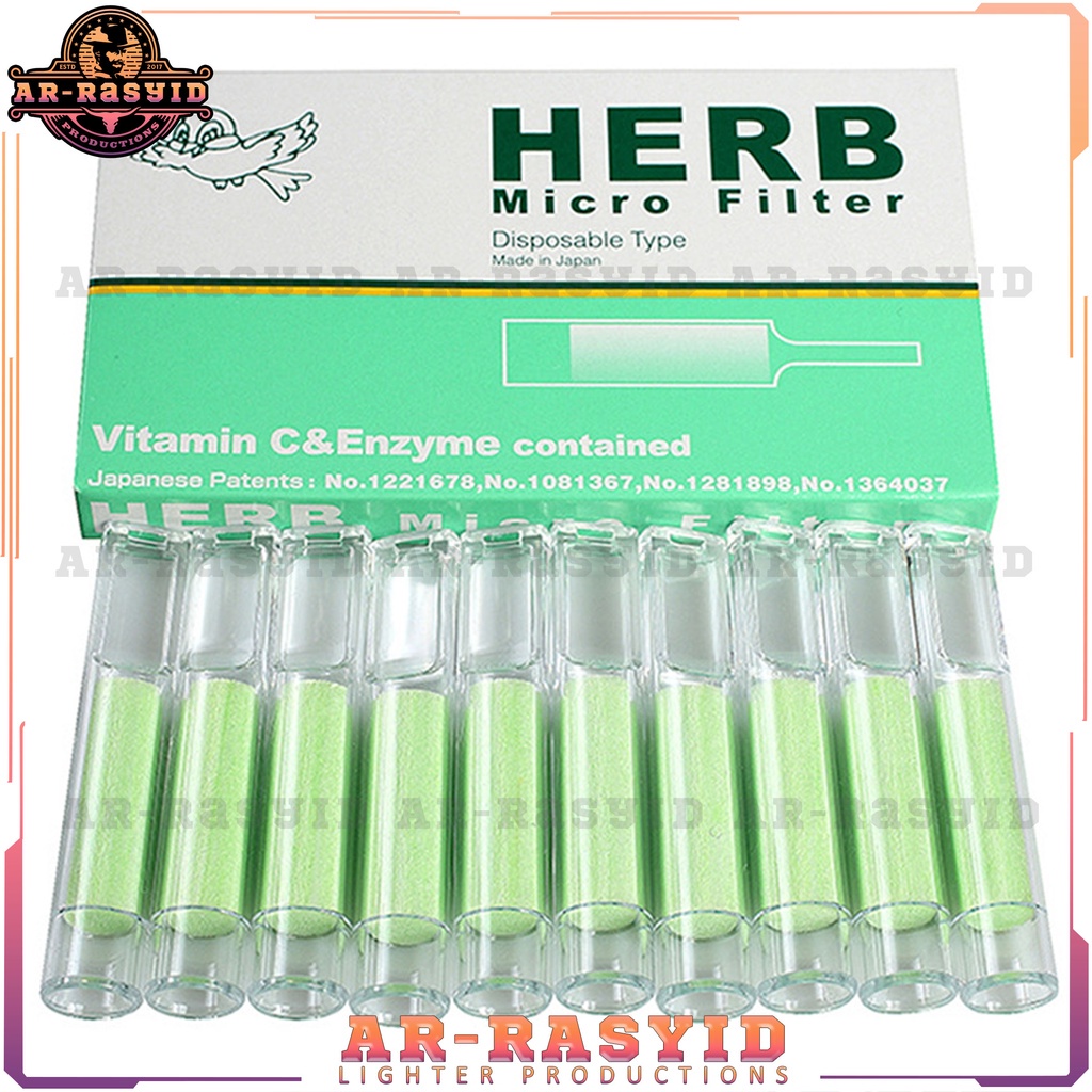 TERBARU! Pipa Rk HERB Holder Micro Isi 10 Pipa 3881 BISA COD!