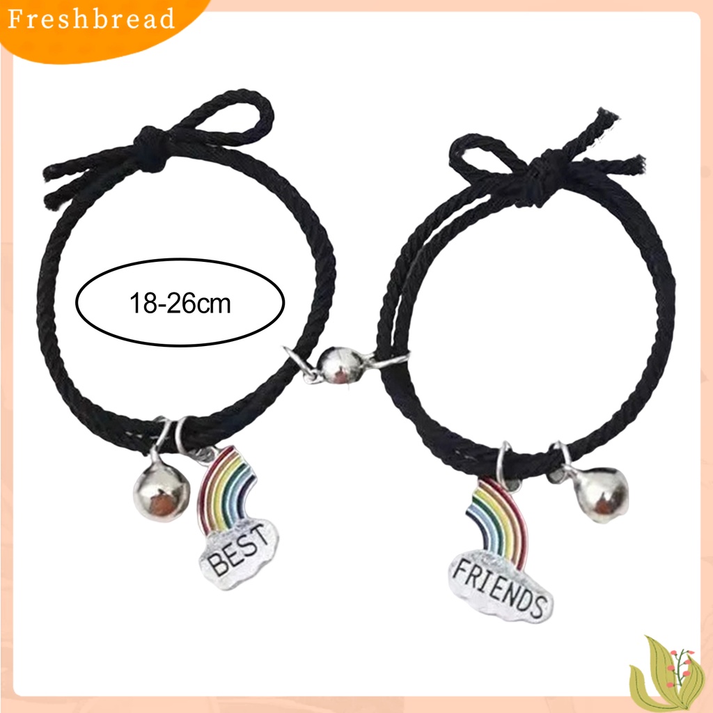 &lt; Freshbread &gt; 2Pcs Braided Bracelets Hand Made Adjustable Pengerjaan Halus Elastis Dinosaurus Dekorasi Hias Minimalis Pasangan ic Senada Gelang Aksesori Pakaian