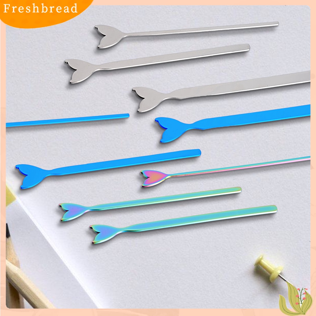 &lt; Freshbread &gt; Fishtail Gelang Bentuk Indah Tahan Karat Stainless Steel DIY Fishtail Bangle Membuat Perhiasan Aksesoris Hadiah Ulang Tahun