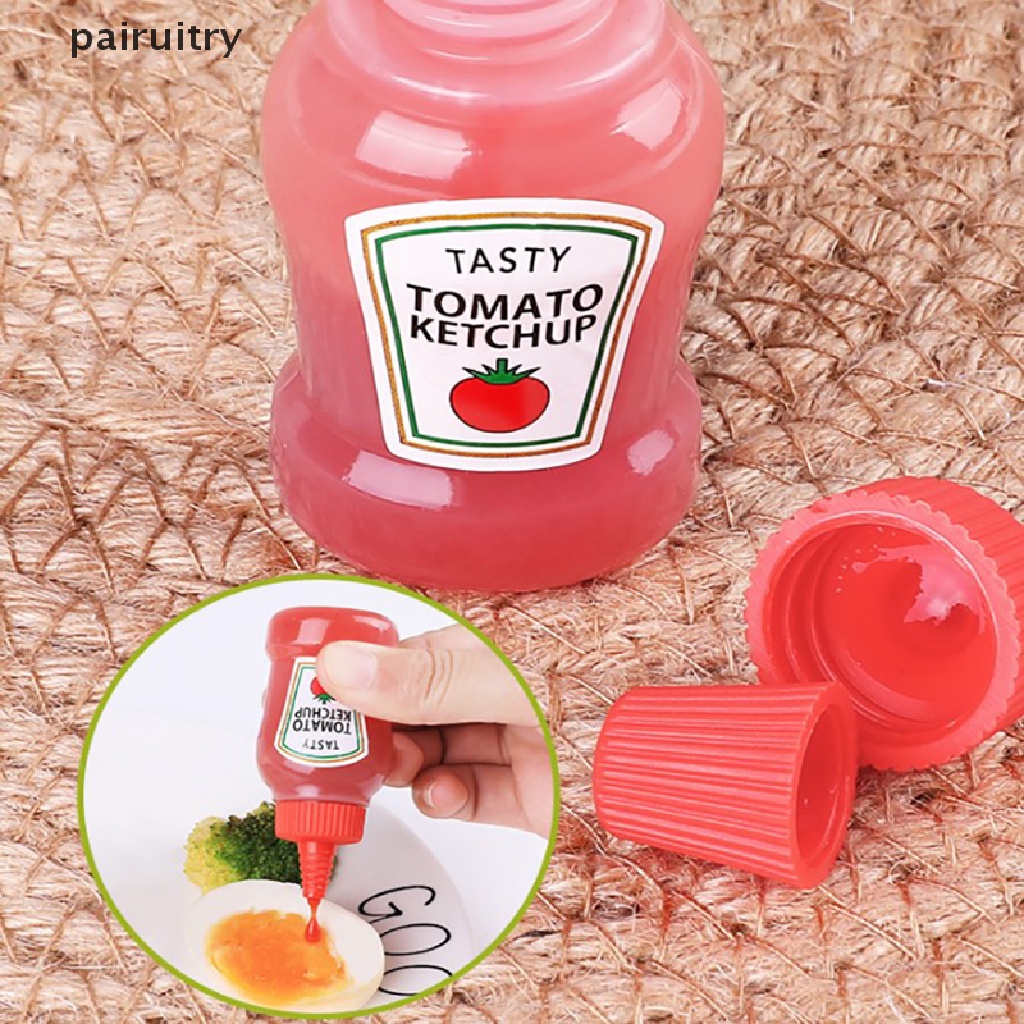 Prt Mini Tomat Kuah Boat Salad Dressing Botol Minyak Kecap Madu Mustard PRT