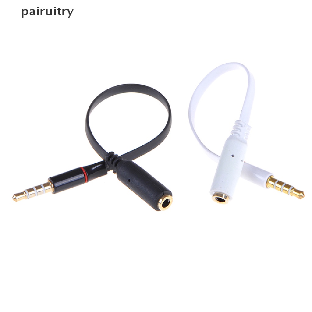 Prt 3.5mm Male to female Kabel Ekstensi headset audio jack extender adapter cord PRT