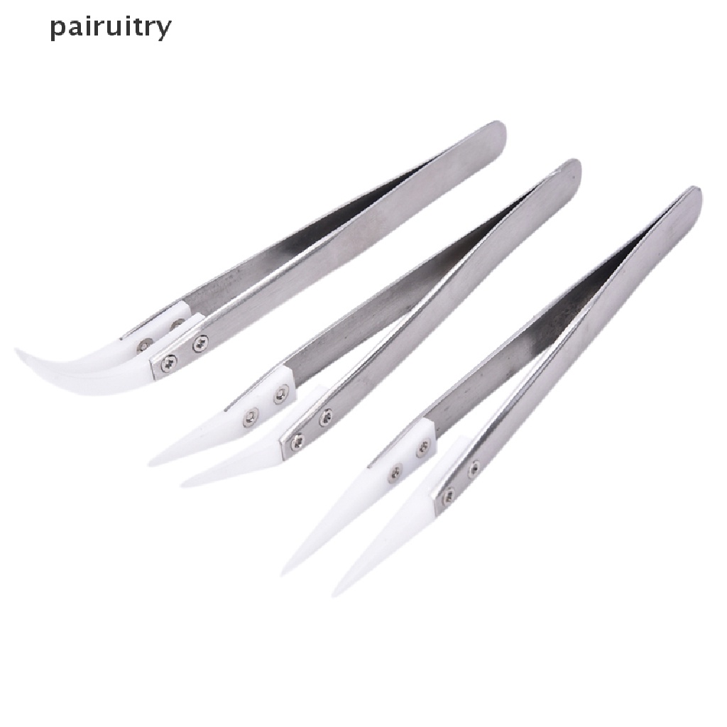 Prt Mutifunction Ceramic Tweezer Rebuild DIY Alat Perakitan Tahan Panas Tweezer PRT