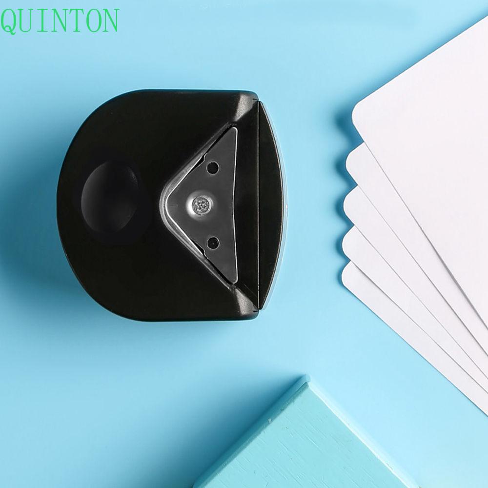 QUINTON For Card Photo Corner Rounder Small Trimmer Cutter Corner Punch Office Accessories Portable Mini Lightweigh Cutting Tool Rounder Paper Punch Corner Cutter