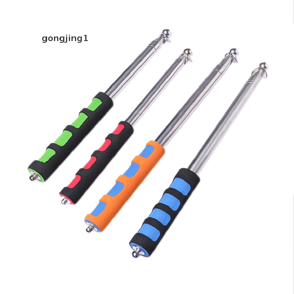 Ggg Tiang Bendera 1.2M Portable Telescopic Flag Handheld Pole Alat Untuk Bendera Windsock ID