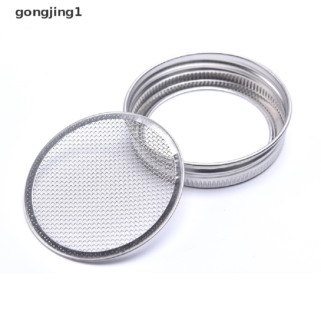 Ggg Tutup Toples Sproug Stainless Steel Untuk Biji Organik Toples Perlengkapan Rumah ID