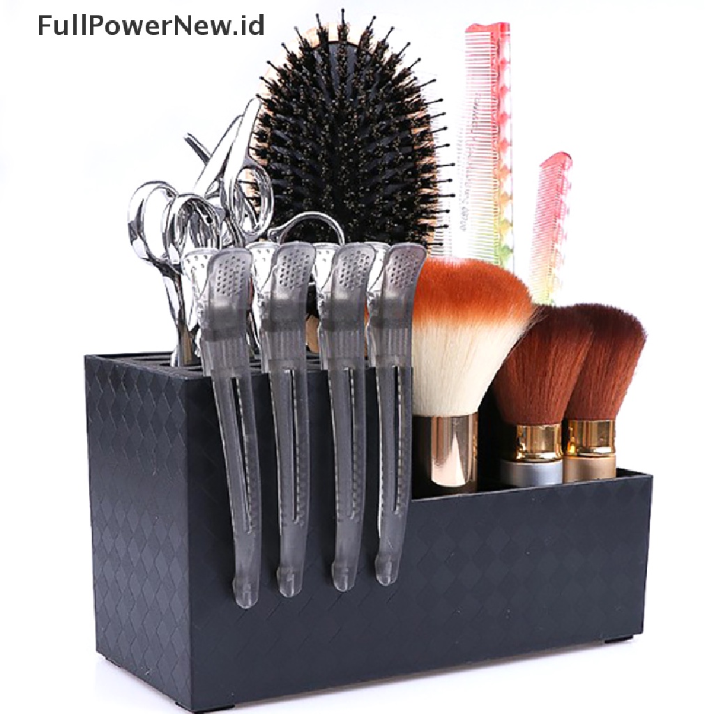 Power Salon Barber Gunting Sisir Klip Rak Storage Box Alat Kosmetik Penata Rambut ID
