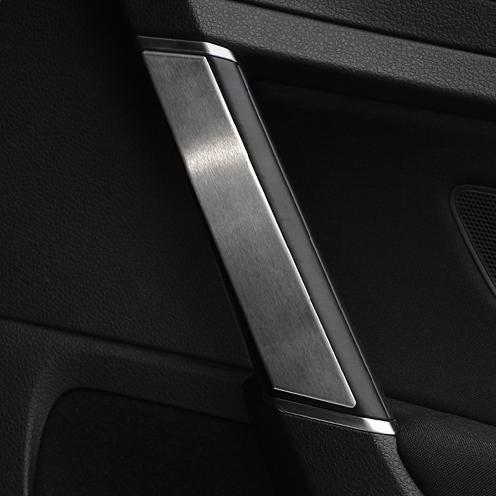 Stainless Steel Inner Door Armrest Handle Cover Trim Stiker Untuk Aksesoris Volkswagen VW Golf Gti7 7.5 MK7 MK7.5 2013-2019
