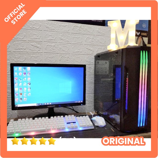 PC GAMING FULLSET CORE I5 4590 SSD 8GB VGA2GD3/SSD/HDD