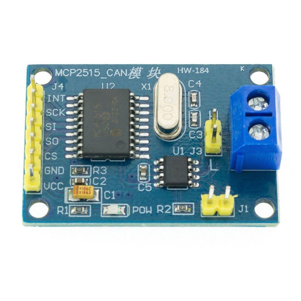 Populer 2pcs MCP2515 Bisa Modul Bus Baru Untuk Papan PCB Arduno Protokol SPI