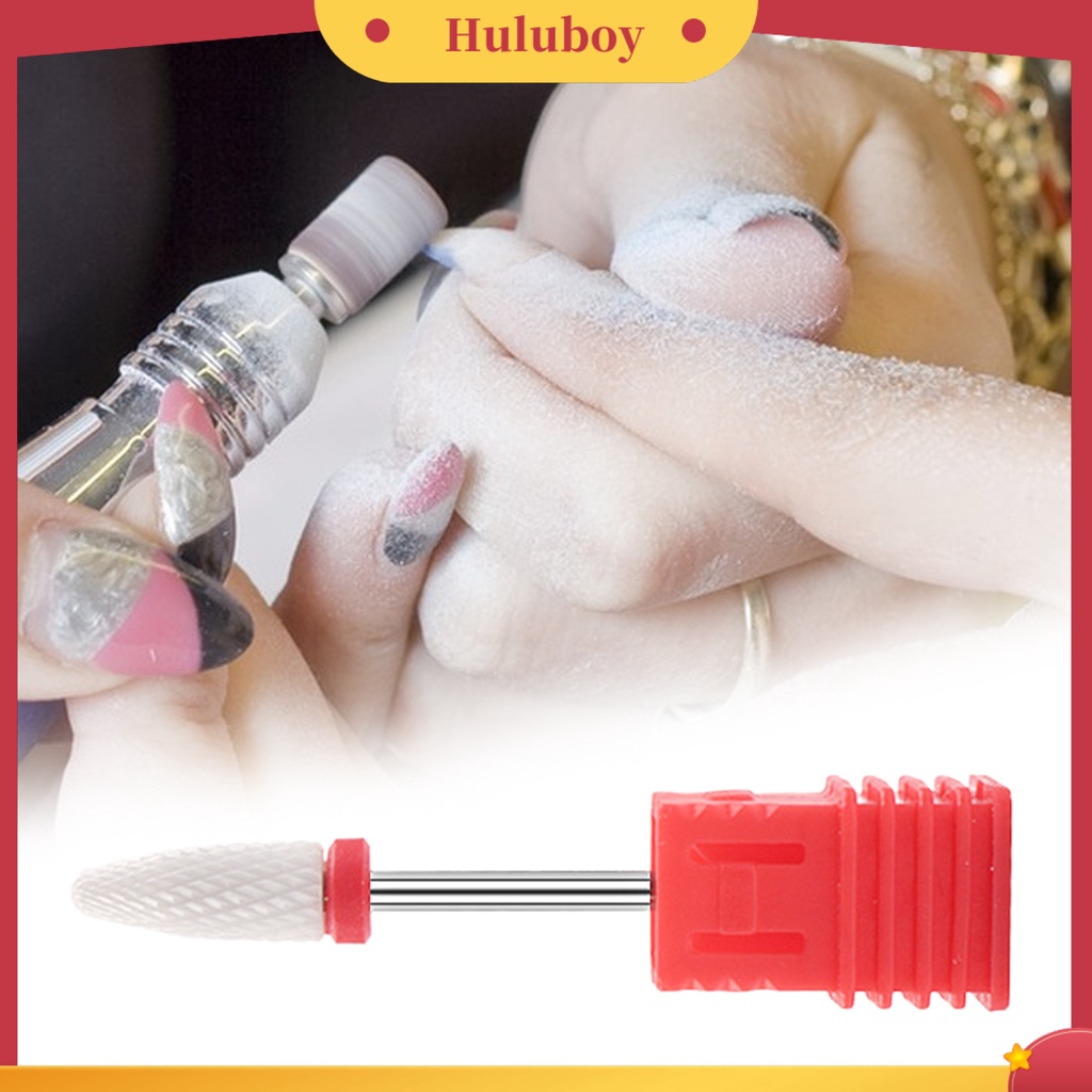 {In Stock} 2.35mm Grinder Drill Tajam Tahan Aus Menghapus Cepat Padat Reusable Polished Nail Surface Anti Gores Polishing Menghapus Mata Bor Kuku Kutikula Untuk Salon