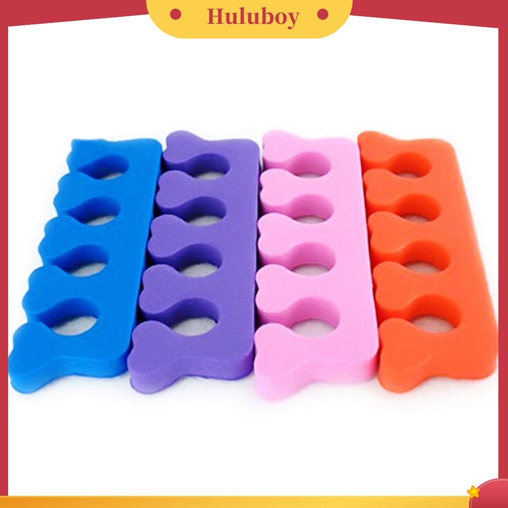 {In Stock} 20Pcs Spons Lembut Pemisah Jari Kaki Nail Art Pedicure Manicure Alat Untuk Salon