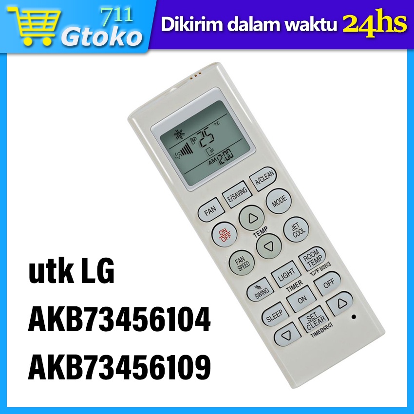 Remote Control Remot AC LG Hercules AKB73315601