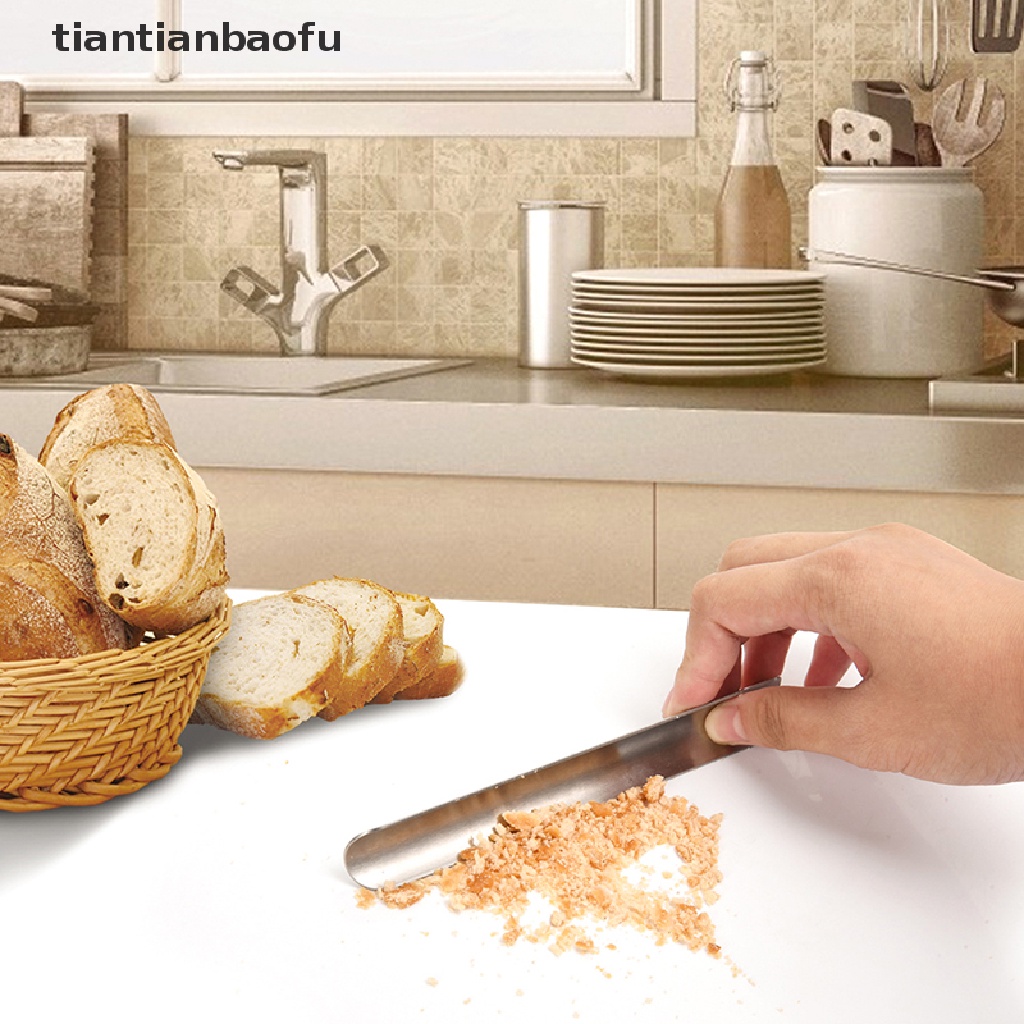 [tiantianbaofu] Crumbers for Server, Table Crumb Sweepers Bread Crumber Cleaner Stainless Steel Butik