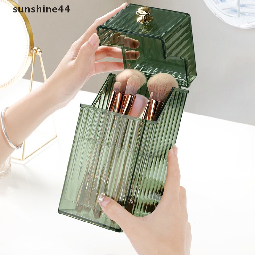 Sunshine Fashion Tempat Brush Makeup Plastik Organizer Tempat Pensil Alis Bibir ID