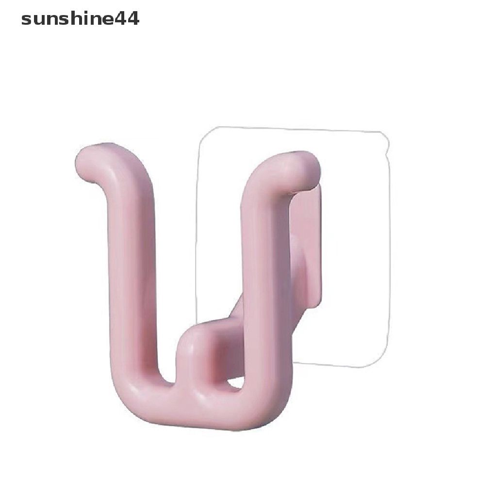 Sunshine1/2pcs Rak Sandal Kamar Mandi Pengait Sandal Toilet Drainase Rack Storage Rack ID