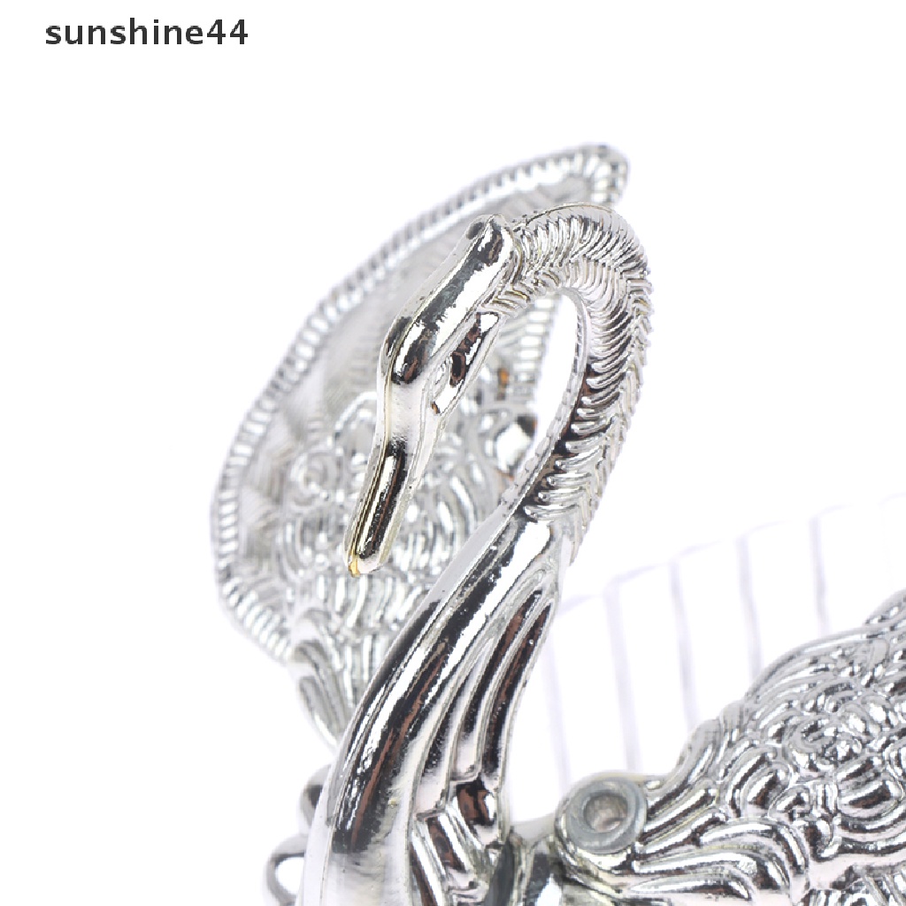 Sunshine 1Pc Swan Kotak Sovenir Pernikahan Kreatif Pernikahan Little Swan Candy Gift Box ID