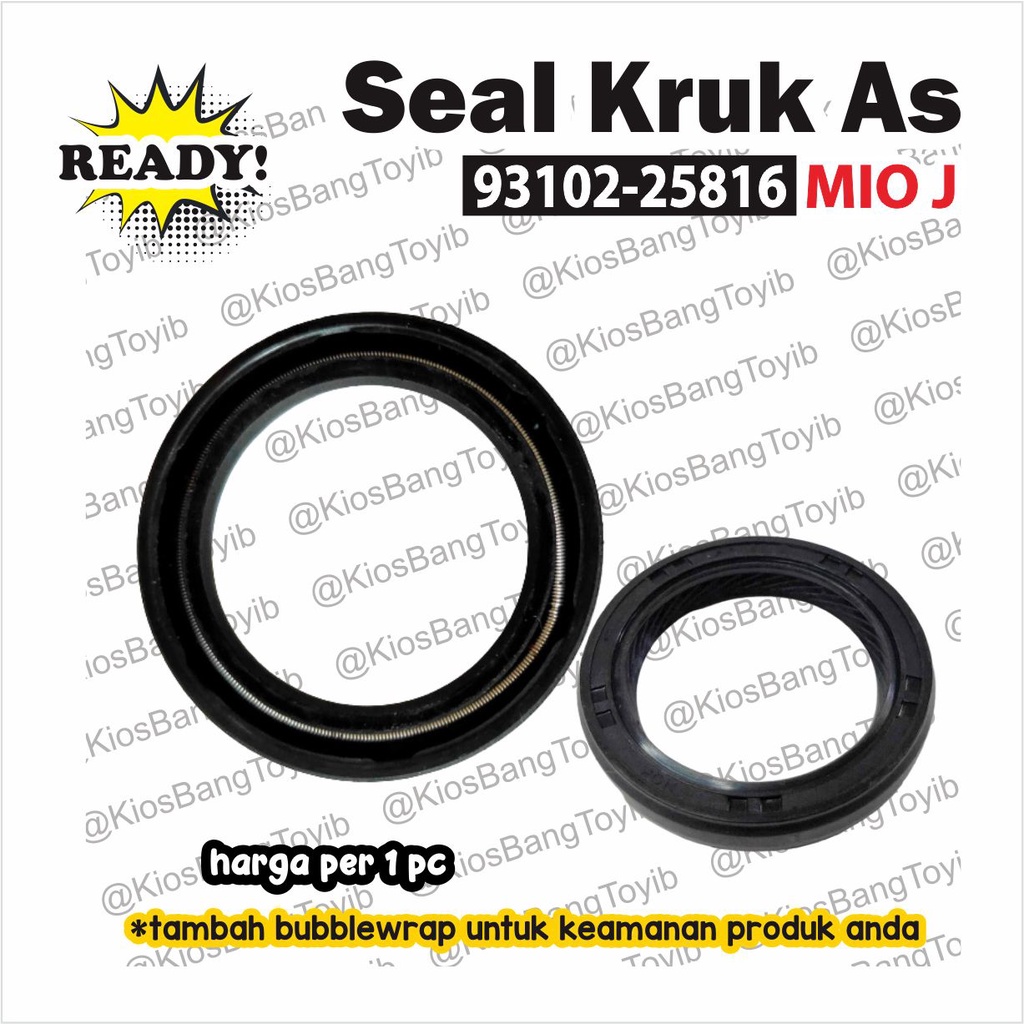 Seal Sil Kruk As Yamaha MIO J MIO M3 SOUL GT 125 (93102-25816)