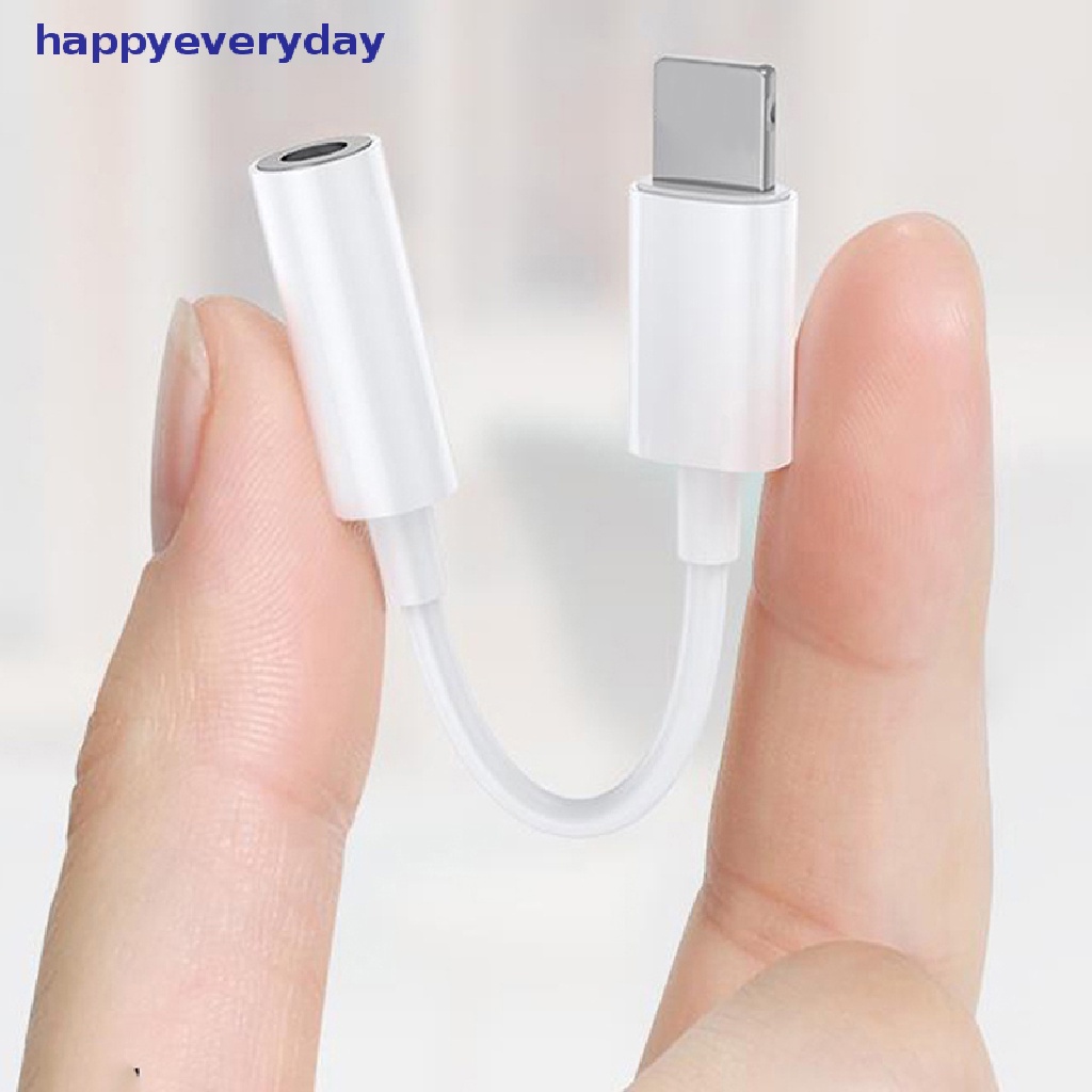 [happy] Kabel Konektor Adapter Konverter Headphone Earphone Jack Audio Untuk iPhone [ID]