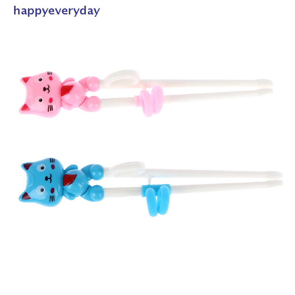 [happy] Kartun Animal Head Chops Anak Eag Training Bayi Belajar Sumpit [ID]