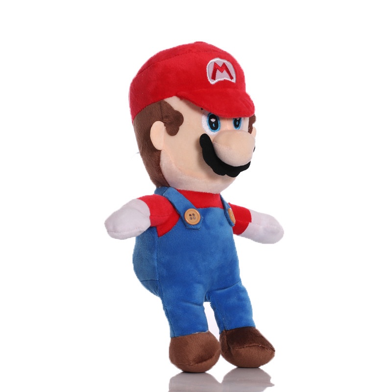 30 cm Anime Jepang Super Mario Bros Plush Dolls Game Boneka Lembut Mainan Hadiah Ulang Tahun Anak