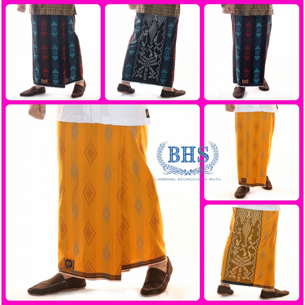 SARUNG BHS CLASSIC KAWUNG AFKIR ORI 100% BERKELAS