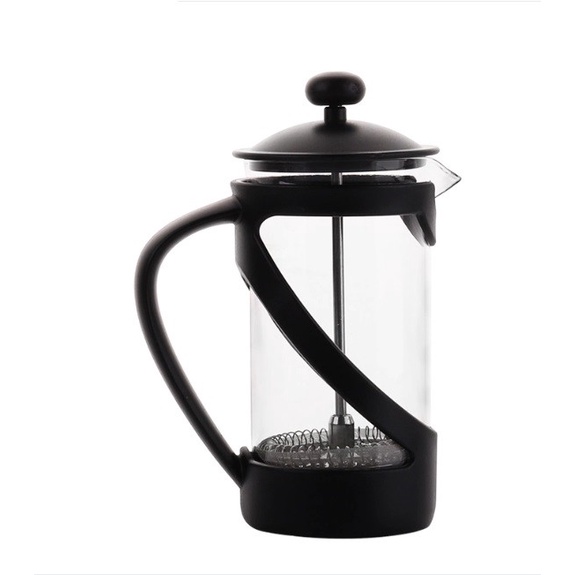 Teko French Plunger Press Coffee Tea Maker Pot Saringan Kopi Teh 350ML