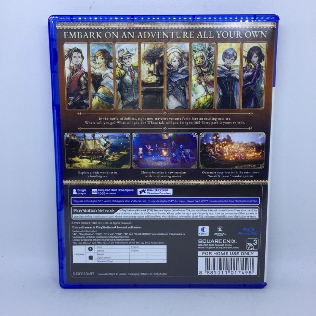 BD PS4 Octopath Traveler II - Octopath Traveller 2