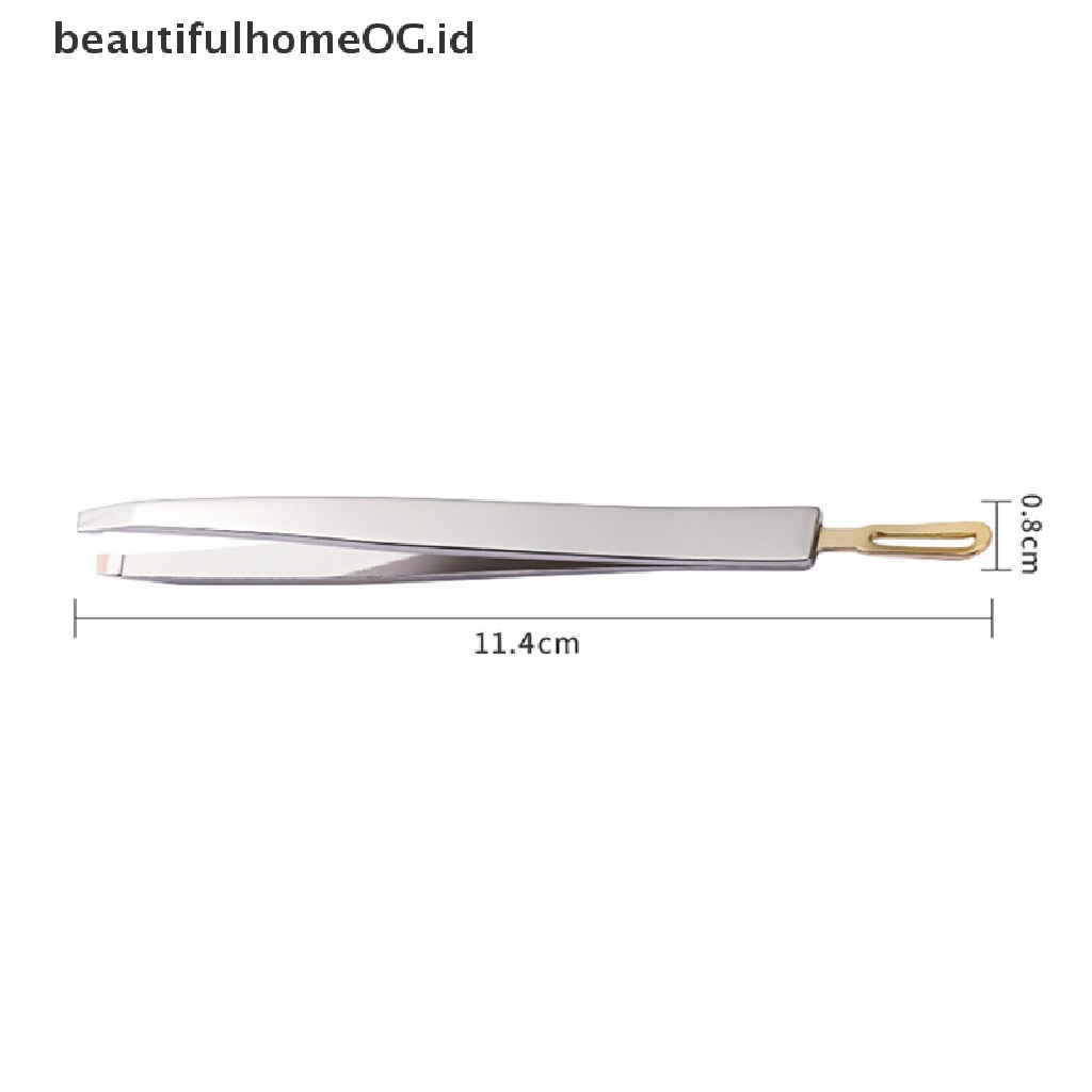 // Beauty// Penjepit Alis Stainless Steel Beauty Clip Acne Clip Alat Penghilang Bulu Wajah **