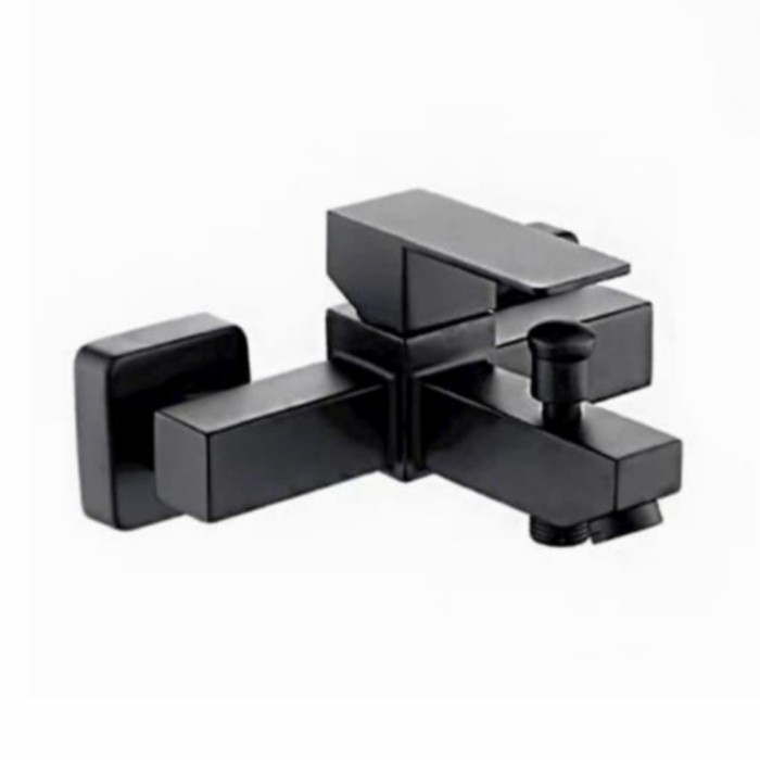 KRAN SHOWER PANAS DINGIN KOTAK STAINLESS / KRAN PANAS DINGIN HITAM