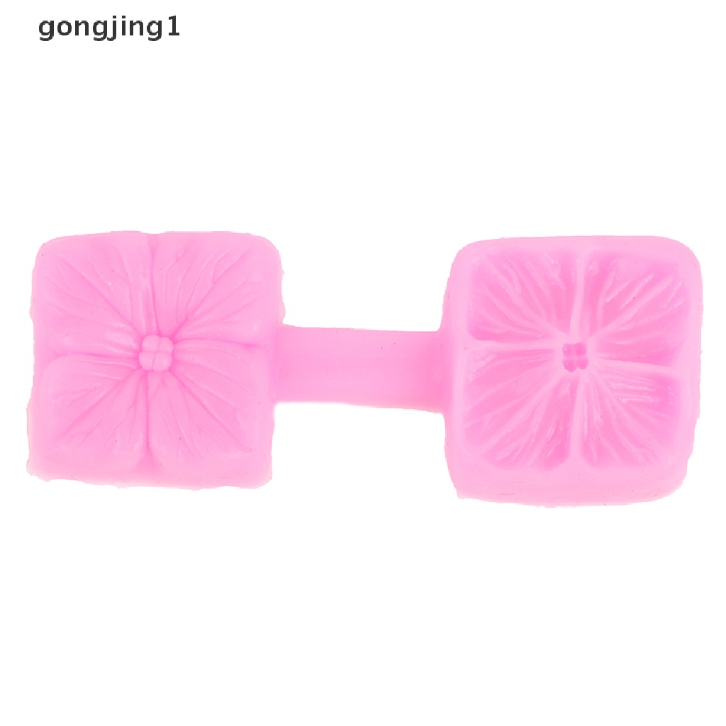 Ggg Cetakan Silikon Bunga 3D Fondant Kue Decorag Tools Bakeware Perlengkapan Dapur ID