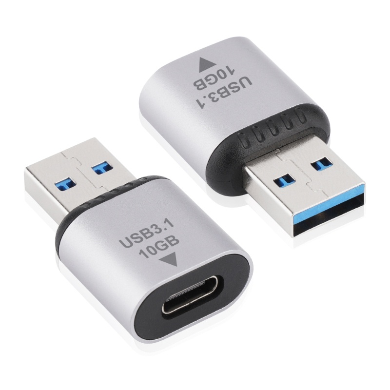 Zzz Usb3 1tipe A Ke Tipe C 10Gbps Adapter Konverter Data Untuk Laptop 10Gbps