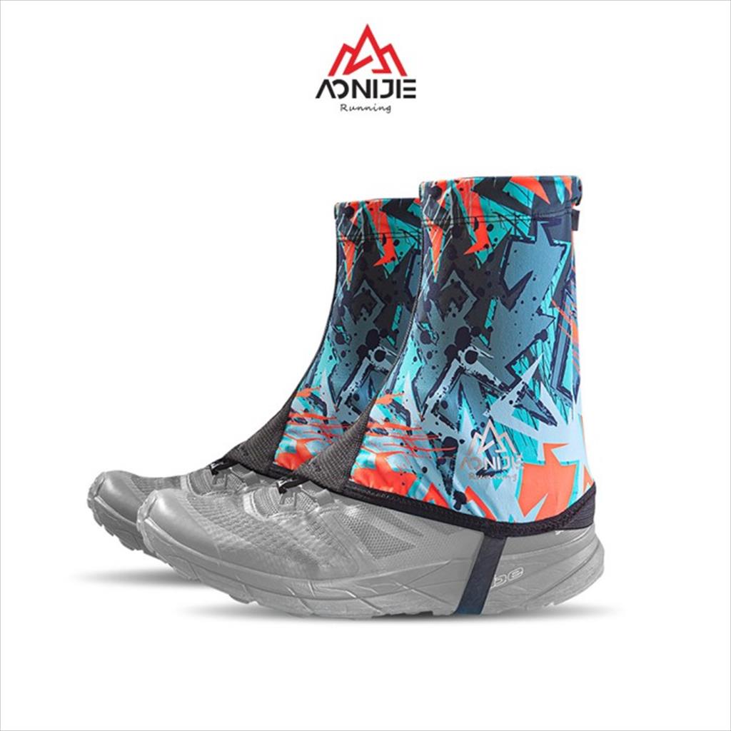 AONIJIE GAITER E4417 - PELINDUNG KAKI SEPATU - TRAIL RUNNING - RED