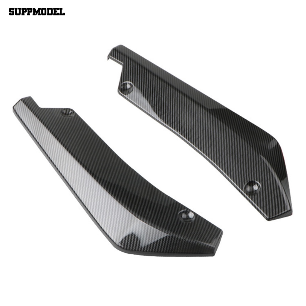 Suppmodel 1pasang Pengerjaan Indah Bumper Diffuser Spoiler Untuk Truk Bumper Diffuser Spoiler Mobil Perbaikan Aksesoris Anti-Karat