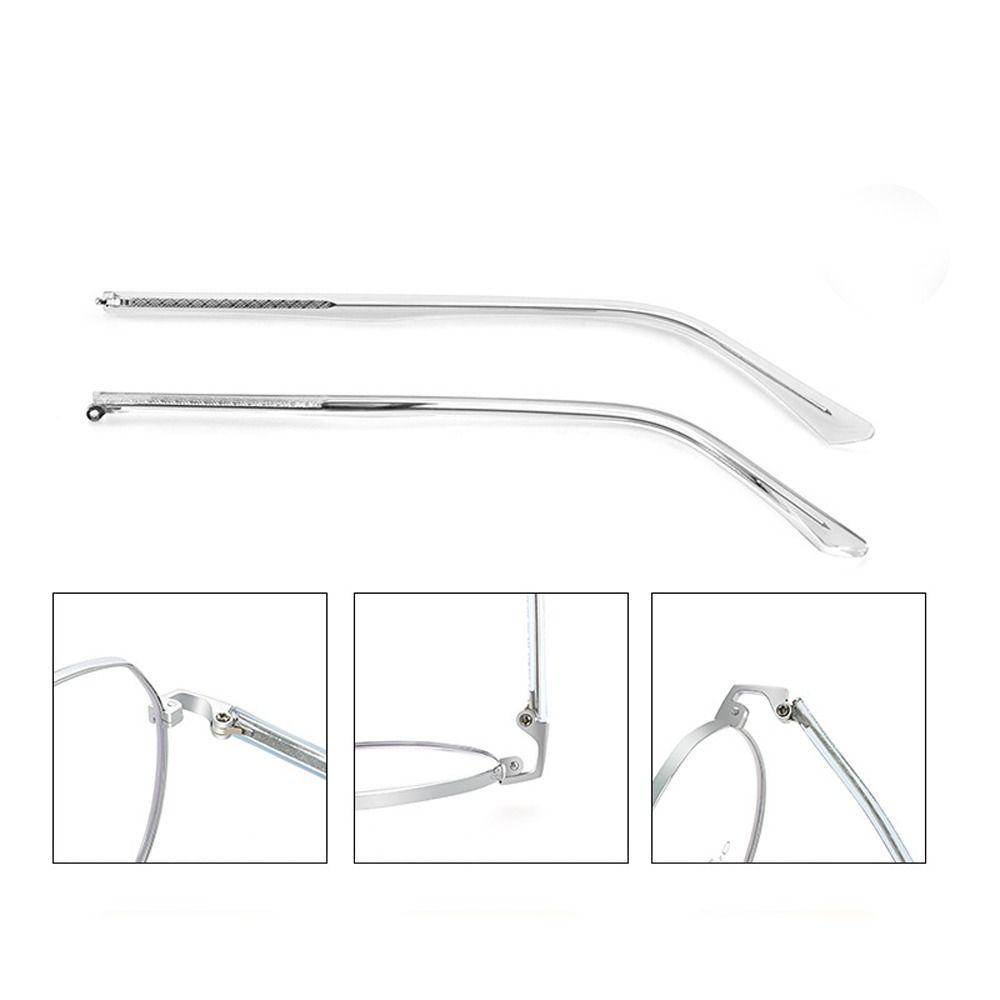 Mxbeauty Kacamata Kaki Pengganti Kacamata Arm Repair 1pasang Bantalan Hidung Kacamata Alat Perbaikan Kacamata Metal Aksesoris Kacamata Sunglasses Arm Replace