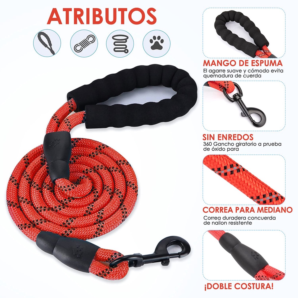 Dog Leash Tali Tuntun Harness Kekang Harnes Anjing Kucing Besar Kecil Rompi Herness  kalung anjing