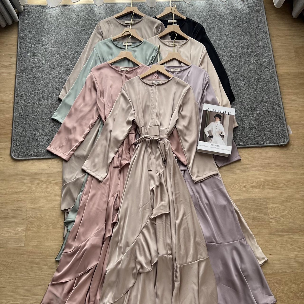 Oclo | Seraphina Dress Silk polos Layering Tali