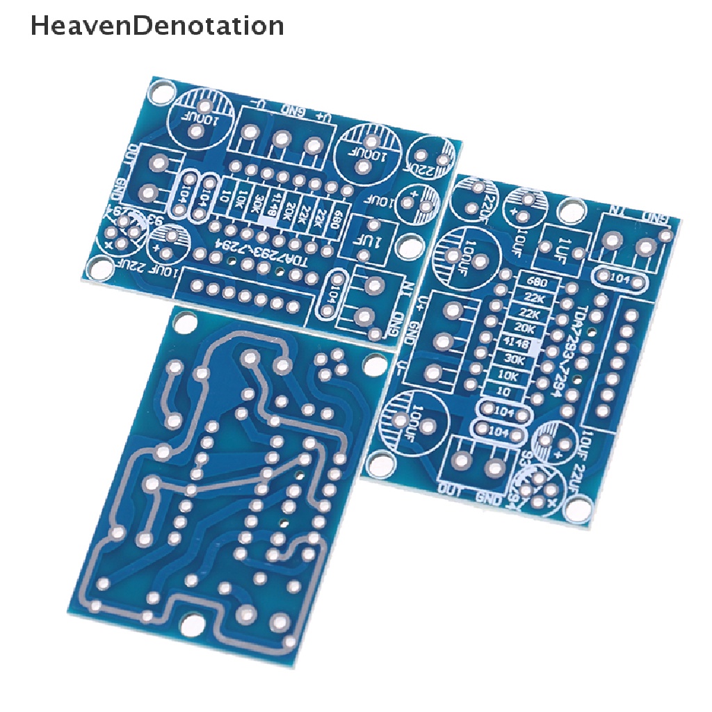 [HeavenDenotation] 3pcs TDA7293/TDA7294 Mono Channel Amplifier Board Sirkuit PCB Bare Board HDV