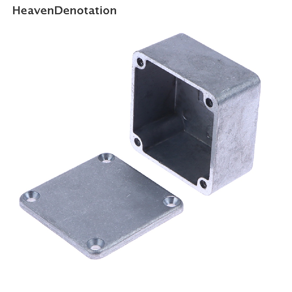 [HeavenDenotation] Aluminium Enclosure Electronic Diecast Stompbox Project Box 1590LB 50 * 50 * 3mm HDV