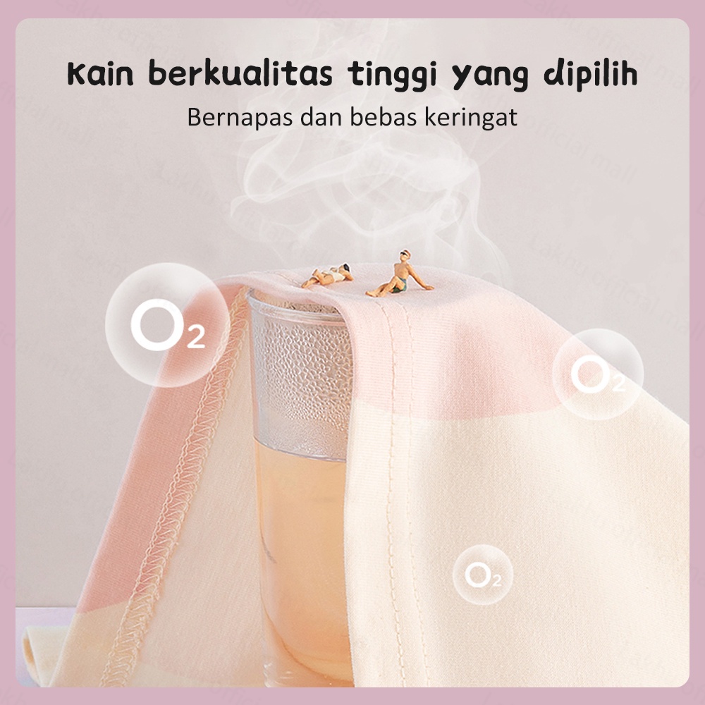 Lakhu Piyama Anak Baju Tidur Anak Perempuan Laki Laki Bahan Kaos Karakter Lucu