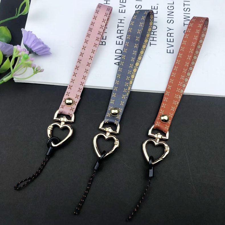 Bohemian Ponsel Tali Gantungan Kunci Lanyard Untuk Kunci USB ID Card Badge Holder Keycord Kalung Pita Aksesoris Pendek