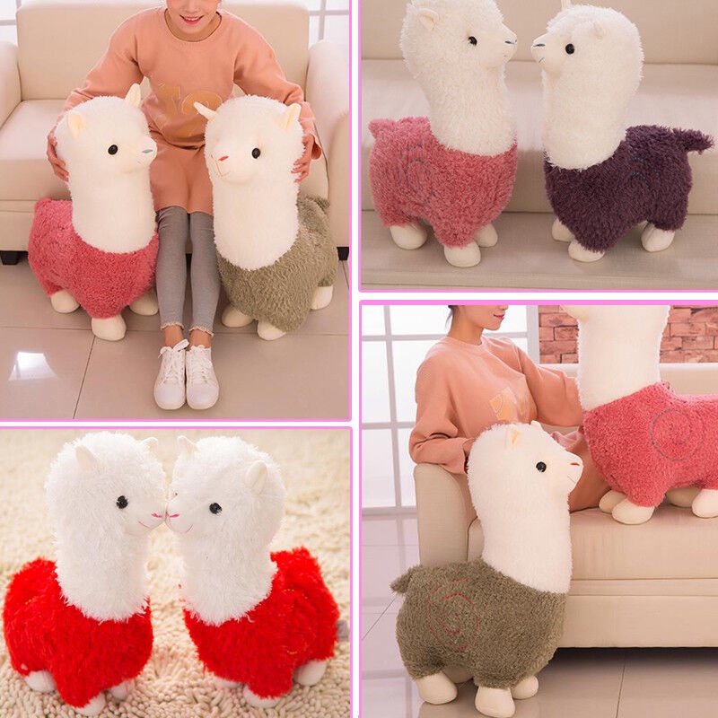 Boneka Plush Alpaka Mainan Boneka Domba Kecil Yang Indah Llama Yamma Plush