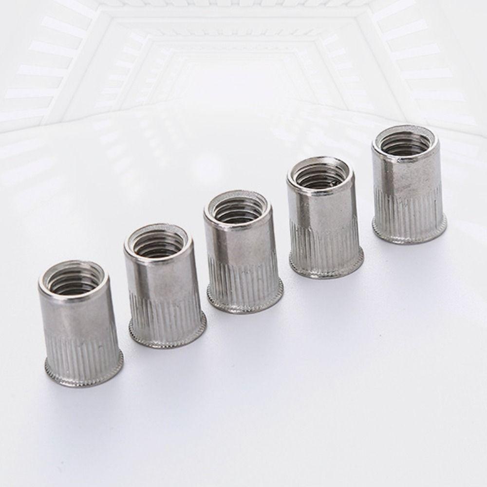 Ly 10pcs Stainless Steel Rivnut Mur Rivet Tahan Lama M3 M4 M5 M6 M8 M10 M12 Rivet Ulir