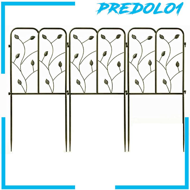 [Predolo1] Panel Pagar Taman Pagar Teras Tinggi Luar Restoran Pinggiran Metal Edging