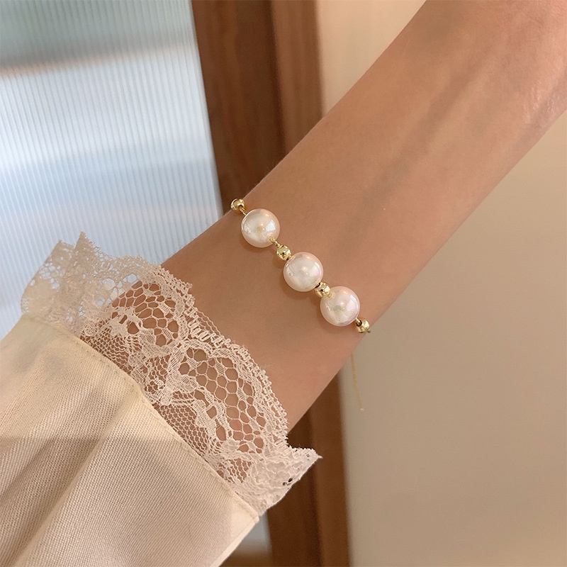 Gelang Indah Mutiara Minimalis Korea Gelang Serbaguna Wanita