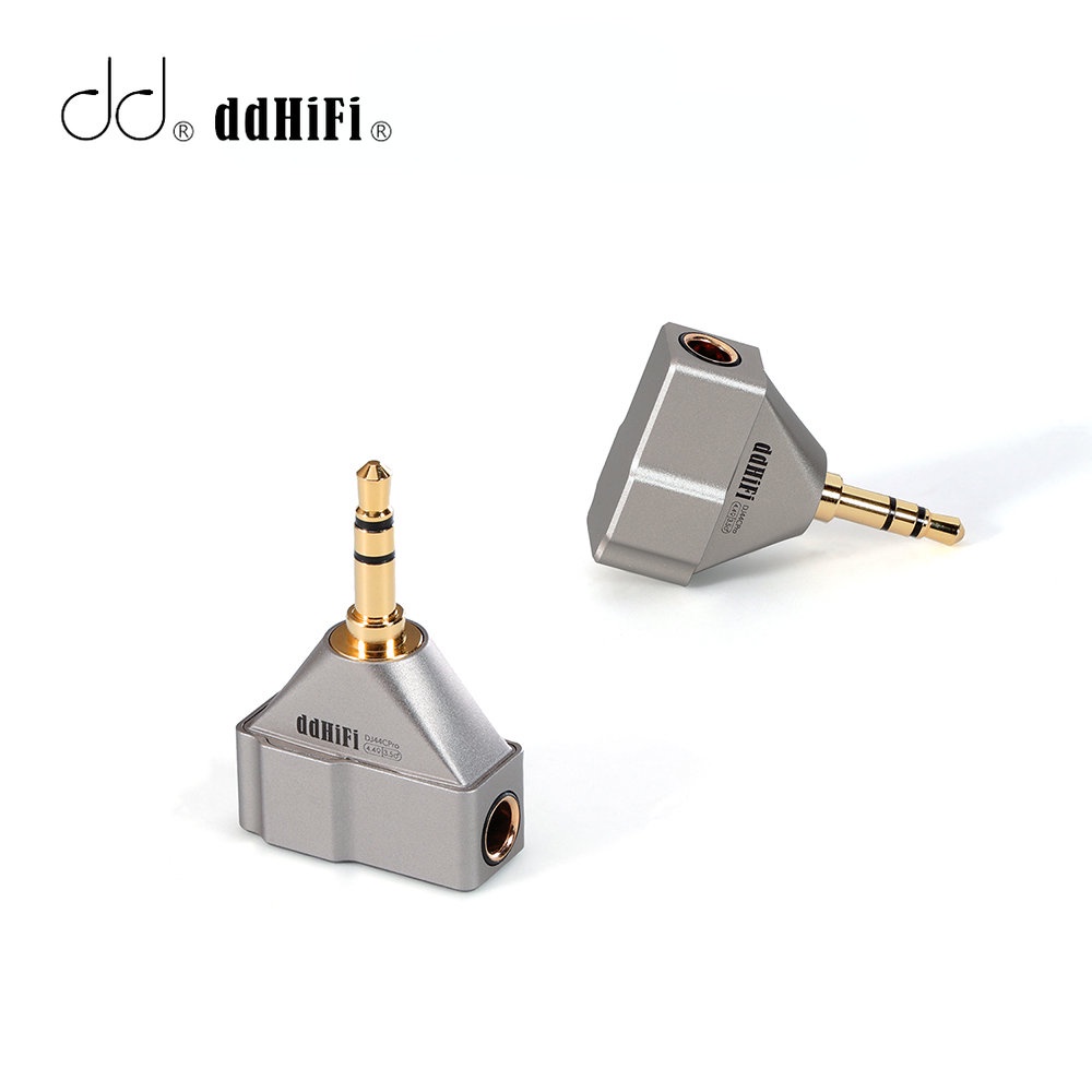Dd ddHiFi DJ44CPro, Adapter Male 4.4mm Female to 3.5mm Canggih, Dengan Soket Earphone Pentaconn Dan Kawat Sambung Internal Nyx