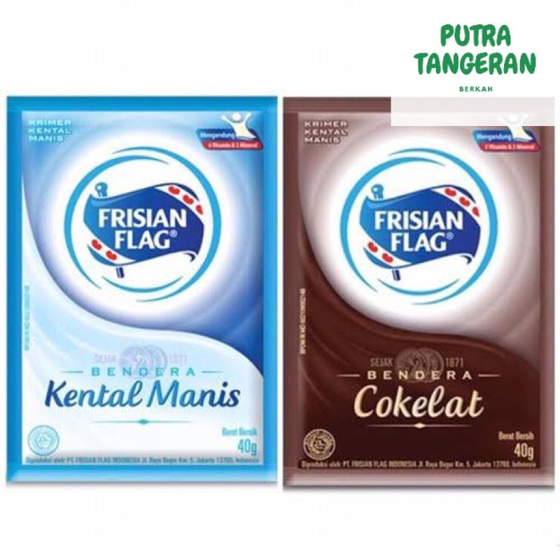 

FRISIAN FLAG SUSU KENTAL MANIS SACHET @6 SACHET