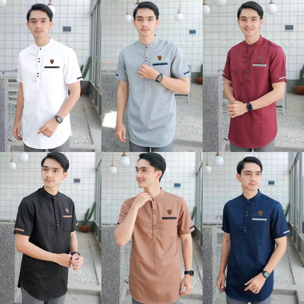 Baju Koko Kurta Pakistan Pria Bahan Adem Tebal Terbaru