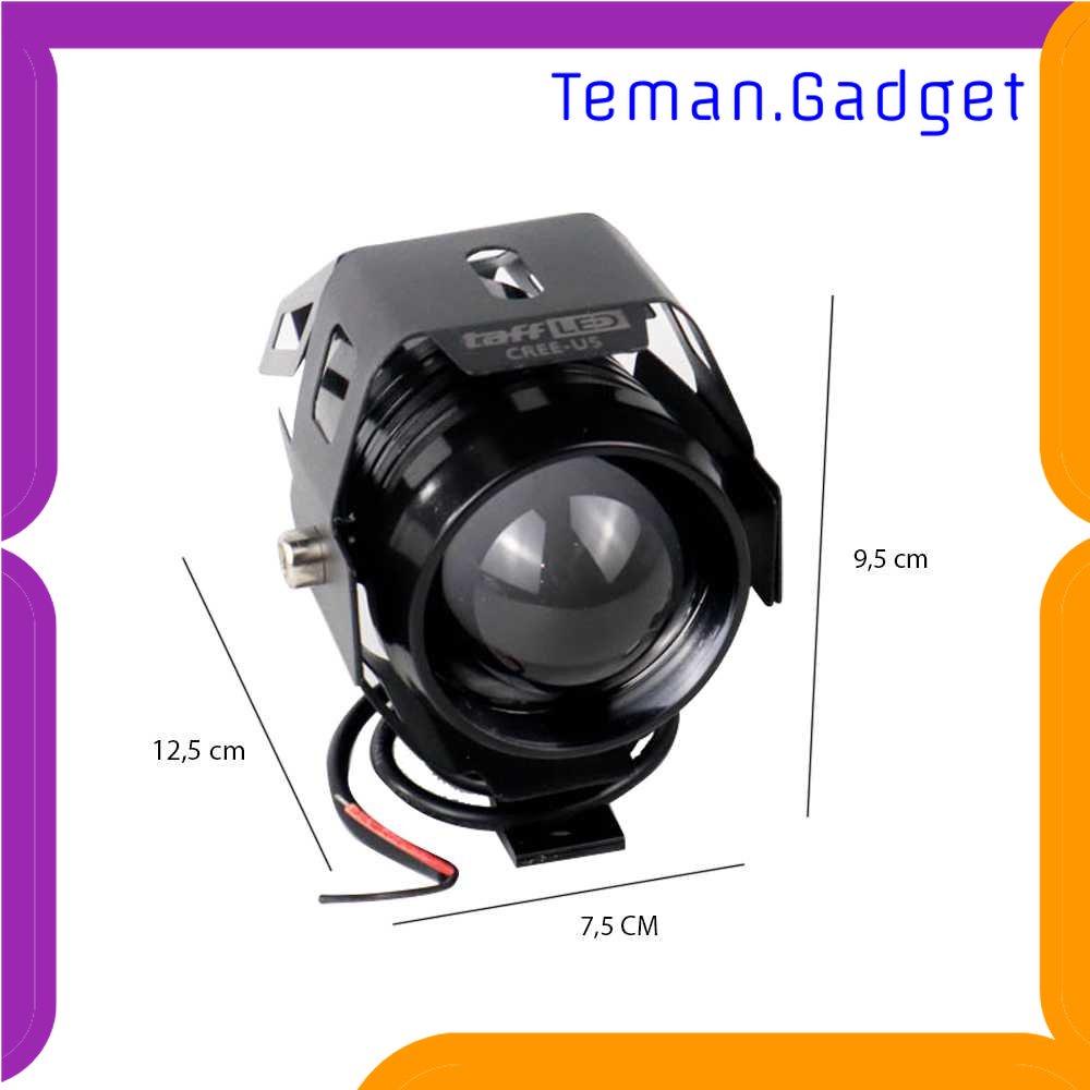 TG - OTO TaffLED Lampu Tembak Motor Transformer LED Cree U5 1098lm Cool White - U5